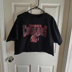 Champion Black and Red Graphic Kids Tee